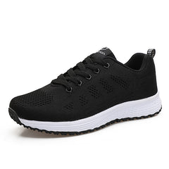 Breathable Knitted Sports Shoes Lightweight Anti Slip Running Sneakers