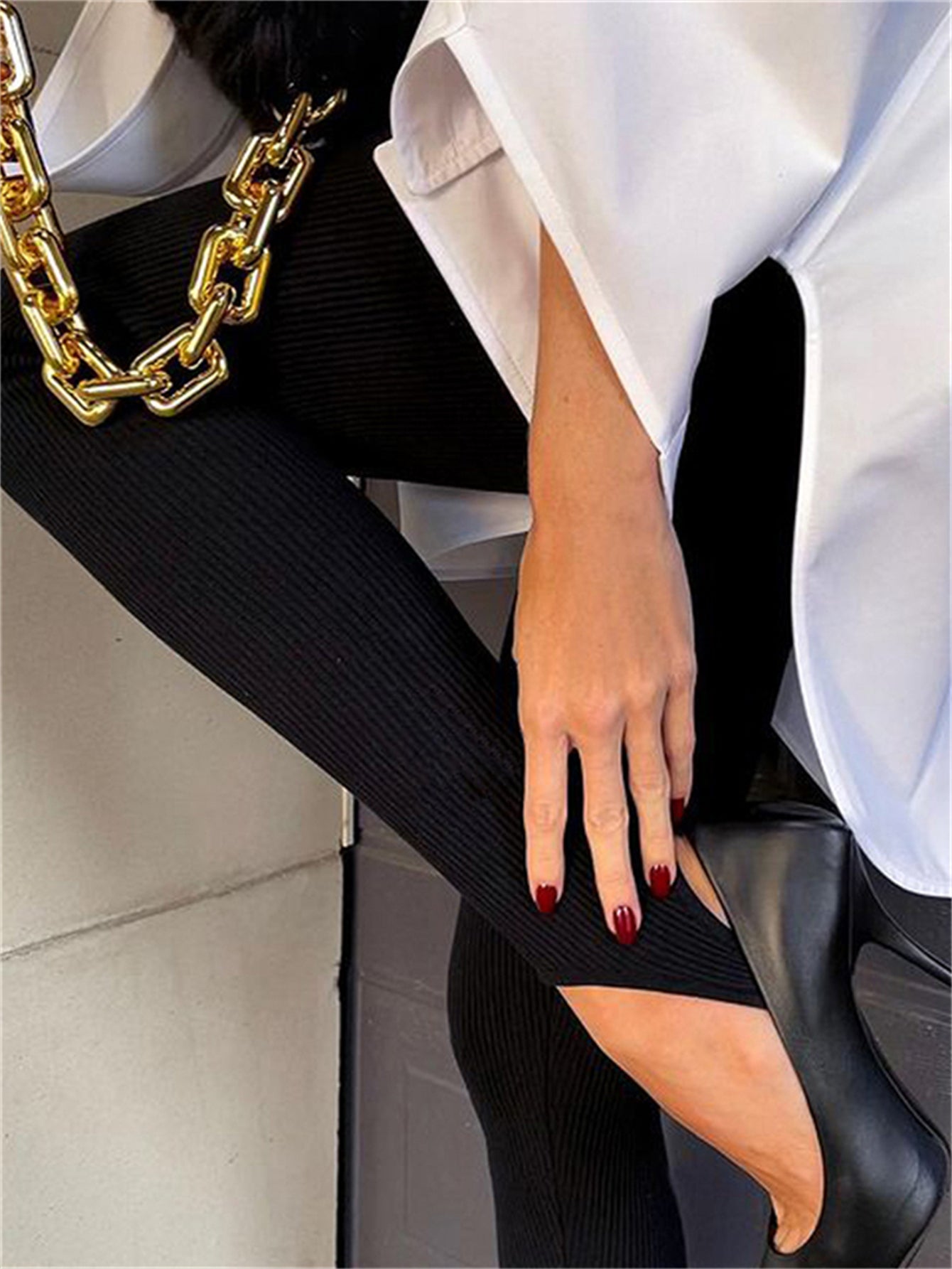 Ribbed Yoga Leggings Basic Casual Skinny Spring Fall Leggings