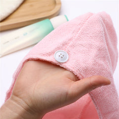 Women's Quick Drying Hair Cap Absorbent Towel Soft
