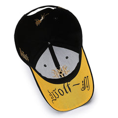 Embroidered Sun Hat Duck Tongue Cap Outdoor Sports Fishing Cap