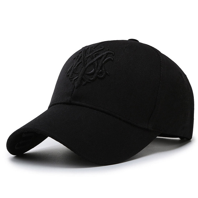 Embroidered Sun Hat Duck Tongue Cap Outdoor Sports Fishing Cap