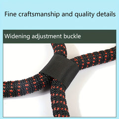 Yoga Stretching Rope Fabric Fitness Resistance Tension Rope