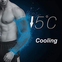 UV Protection Arm Sleeves for Outdoor Sports Men's Sunscreen Arm Guards
