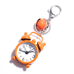 Mini Alarm Clock Car Keychain Bag Pendant Ornament Key Chain Couple Gift