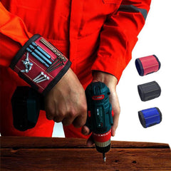 Magnetic Wristband Tool for Holding Screws Nails Drill Bits