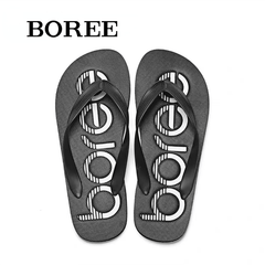 BOREE Men's Breathable Flip Flops Non slip Casual Indoor Home Slippers Shoes