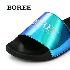 BOREE Men's GRAPHENE Slippers Non slip Breathable Casual Indoor Home Shoes