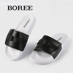 BOREE Men's Soft Sole Slides Quick Drying Anti skid Slippers