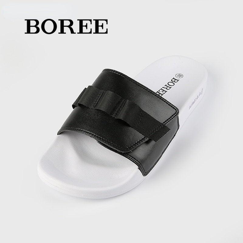 BOREE Men's Soft Sole Slides Quick Drying Anti skid Slippers