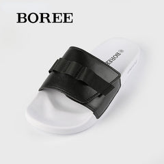 BOREE Men's Soft Sole Slides Quick Drying Anti skid Slippers