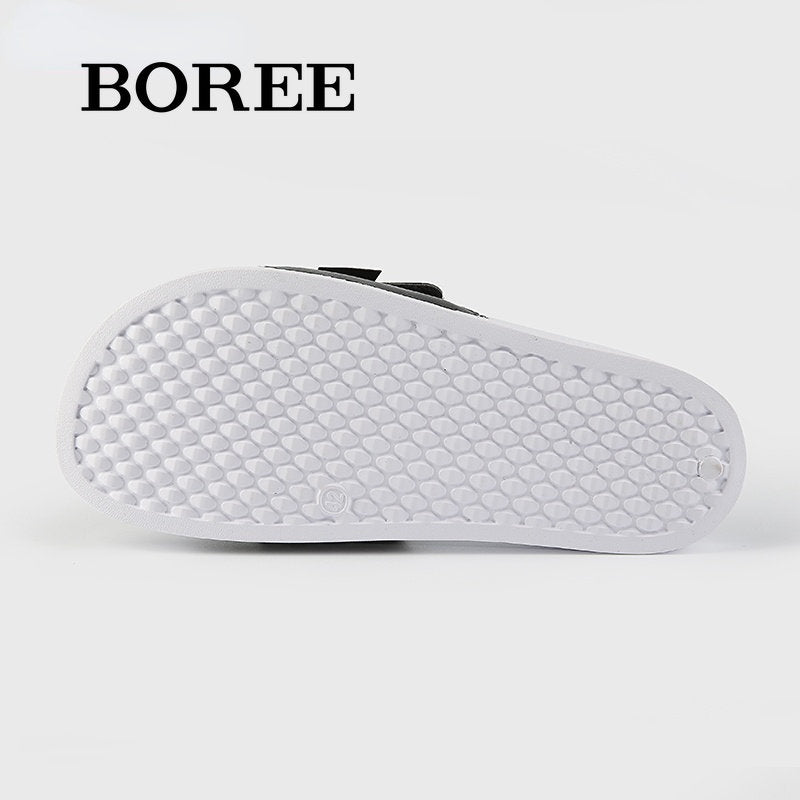 BOREE Men's Soft Sole Slides Quick Drying Anti skid Slippers