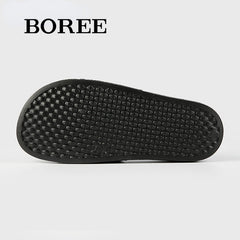 BOREE Men's Funny Face Slippers Non-slip & Comfortable