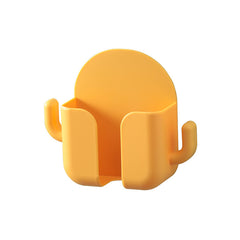 Wall Mounted Adhesive Mobile Phone Charging Storage Rack