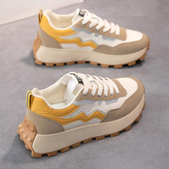 High Impact Running Sports Shoes Thick Sole Non slip Sneakers Women's Footwear