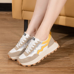 High Impact Running Sports Shoes Thick Sole Non slip Sneakers Women's Footwear