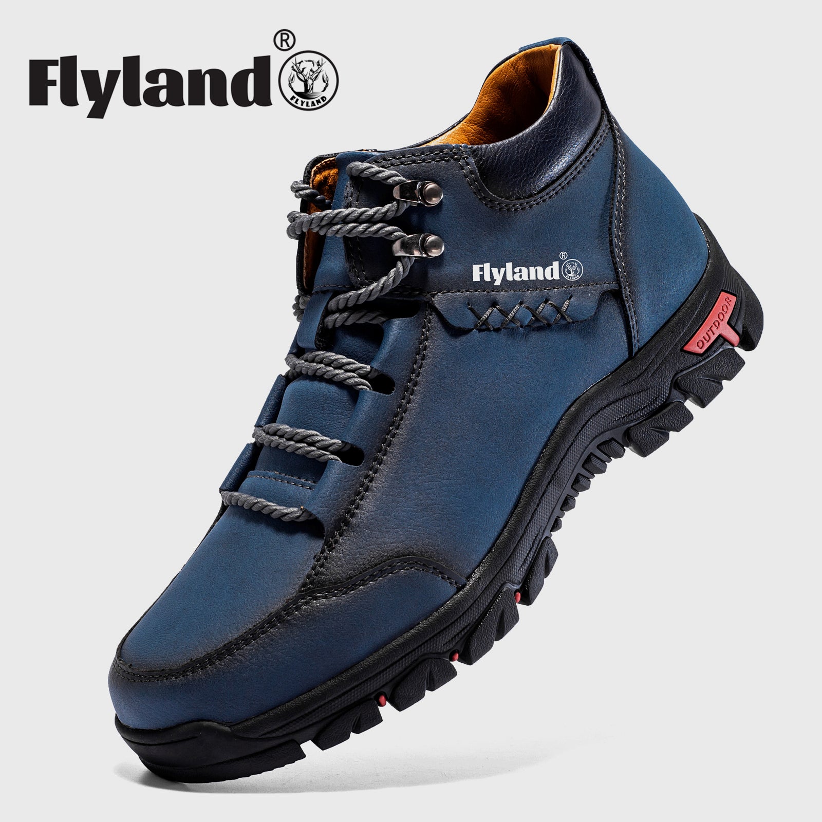 Men's Chukka Boots for Hiking & Trekking Non Slip Shoes