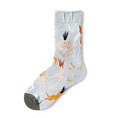 Abstract Graffiti Socks Funny Crew Socks Women's Stockings & Hosiery
