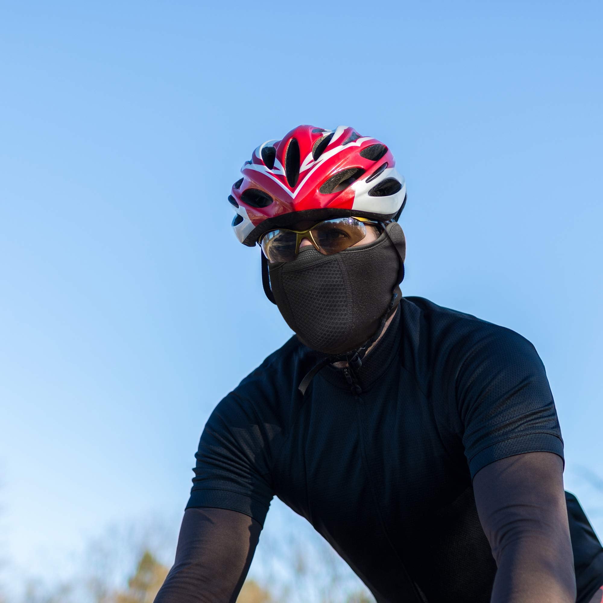 Men's Half Face Mask with Earmuffs for Winter Activities