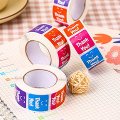 500pcs Thank You Sealing Sticker for Wedding Crafts
