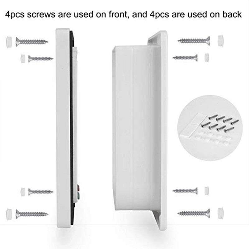 4 Way Locking Dog And Cat Flap Door - Secure Access For Pets