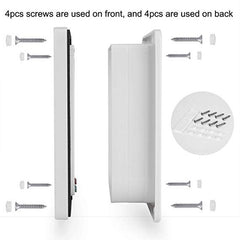 4 Way Locking Dog And Cat Flap Door - Secure Access For Pets