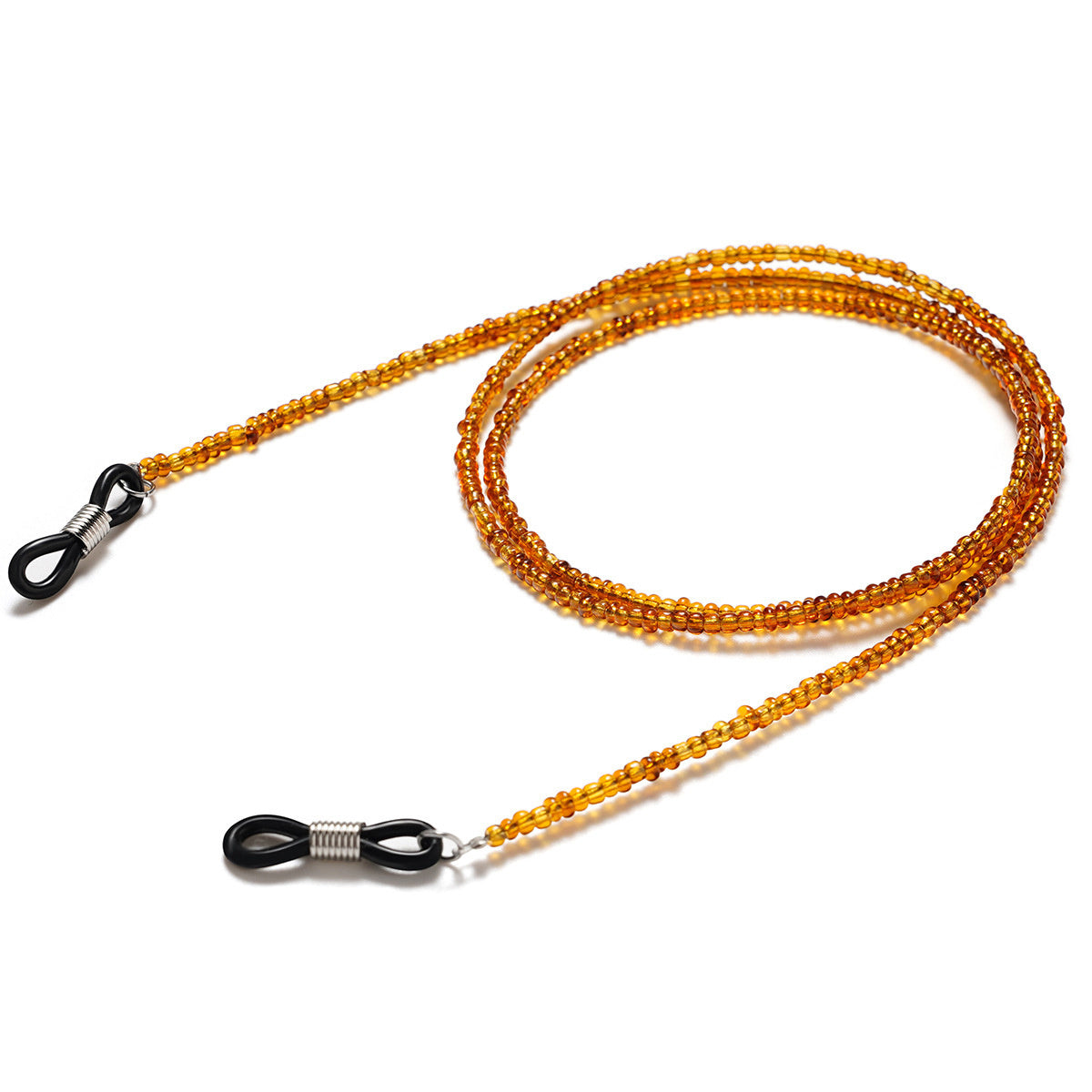Men's Amber Beaded Glasses Chain