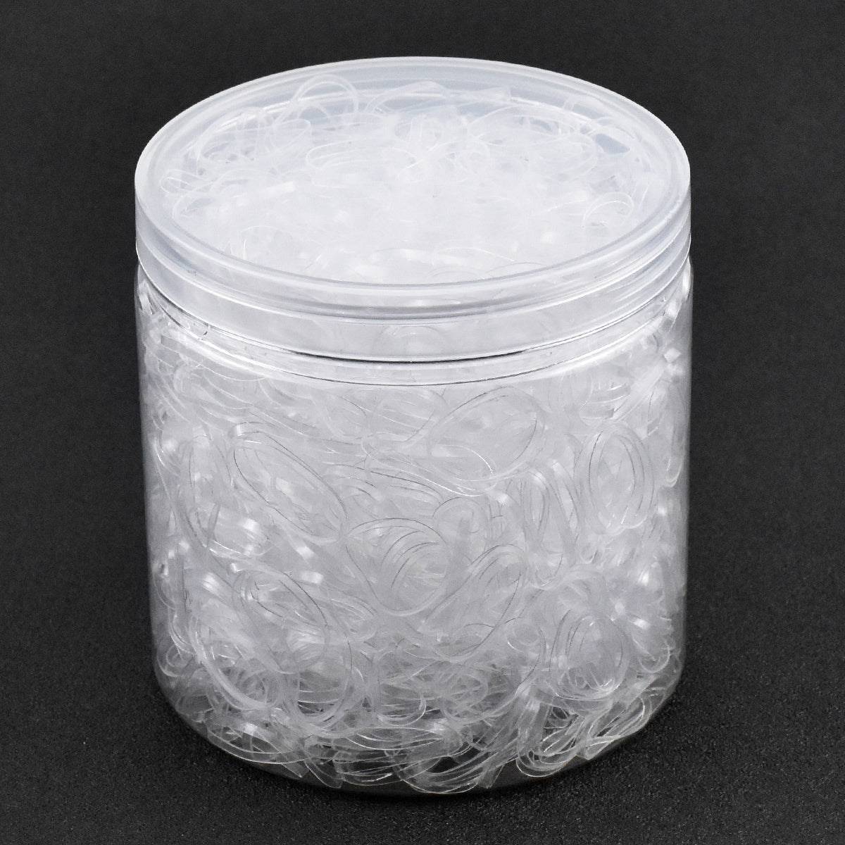 2000 Clear Elastic Hair Ties Mini Hair Rubber Bands Soft Hair Accessories