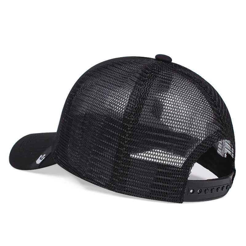 Animal Pattern Patch Baseball Cap Mesh Trucker Hat