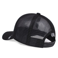 Animal Pattern Patch Baseball Cap Mesh Trucker Hat