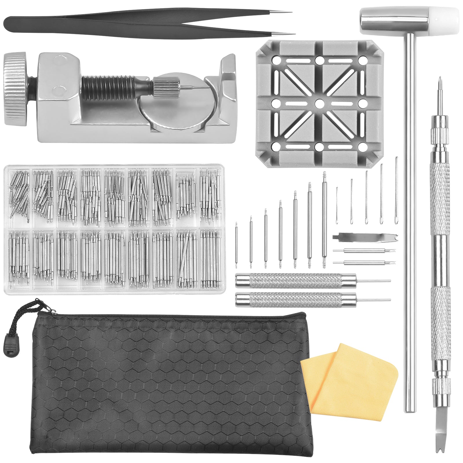 Watch Strap Remover Kit 137PCS Watch Repair Tool Kit