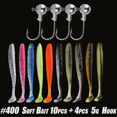 30 Soft Fishing Lures Worm Baits Freshwater Saltwater Lifelike Increased Bites