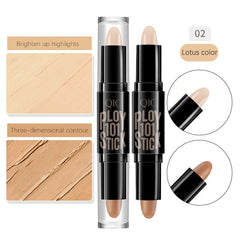 Double Headed Concealer Stick for Highlight Contour and Bronze