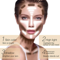 Waterproof Highlighting Contouring Powder