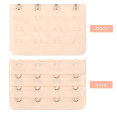 10pcs Bra Strap Extenders Elastic Buckle Women's Lingerie Accessories