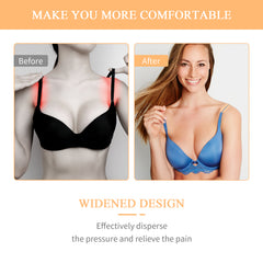 Silicone Bra Strap Cushions Non slip Relief Pain Shoulder Pads
