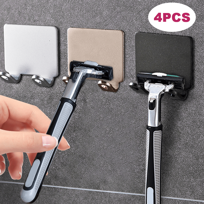 Stainless Steel Razor Holder Wall Mounted Razor Rack