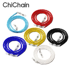 Colorful Rice Beads Glasses Chain Mask Rope Lanyard