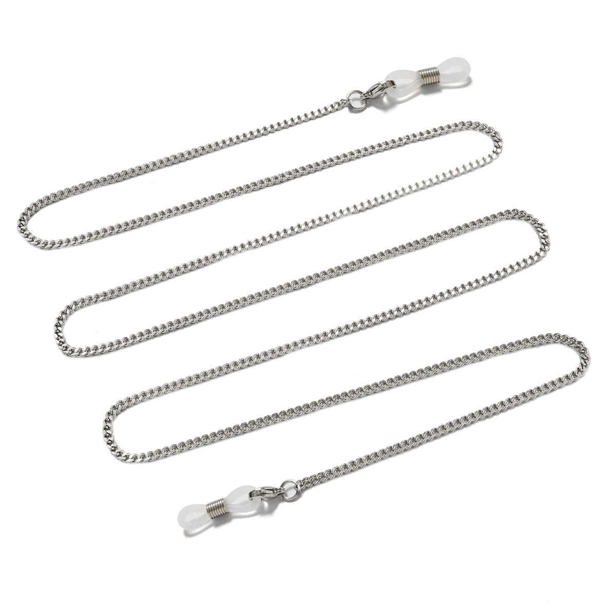 24K Vacuum Electroplated Glasses Chain Titanium Steel Glasses Halter
