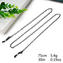 Metal Glasses Chain Lanyard Mask Rope Thick Plating Earphone Chain