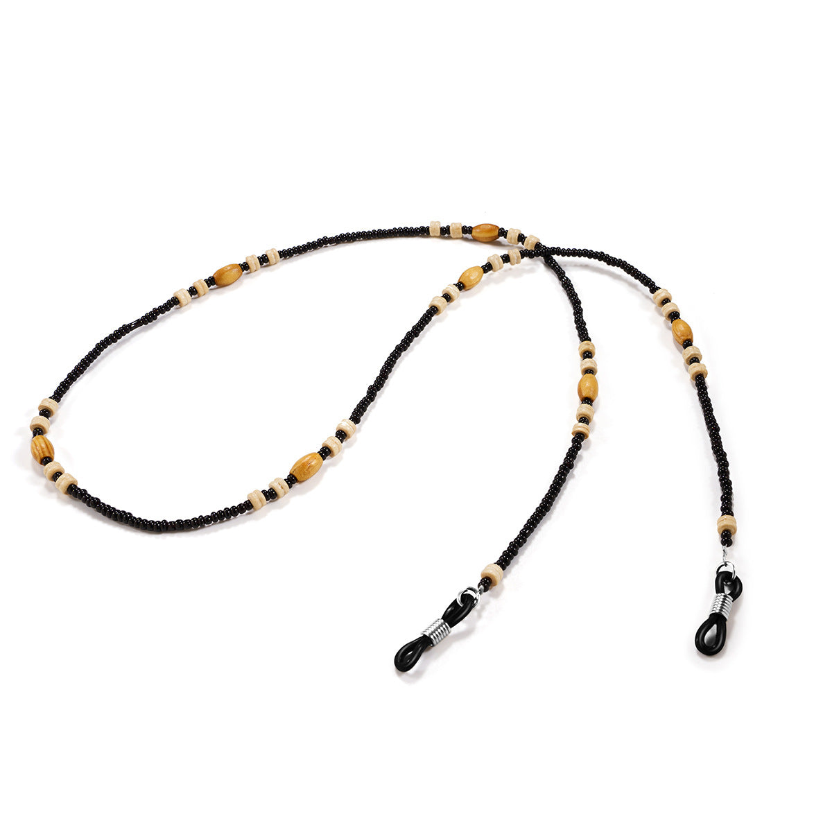Wooden Beads Glasses Chain Retro Glasses Lanyard