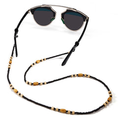 Wooden Beads Glasses Chain Retro Glasses Lanyard