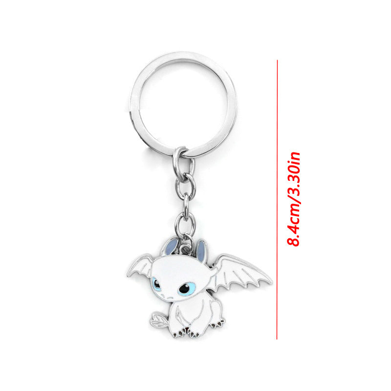 Flying Dragon Keychain Couple Pendant Funny Cartoon Bag & Backpack Ornament