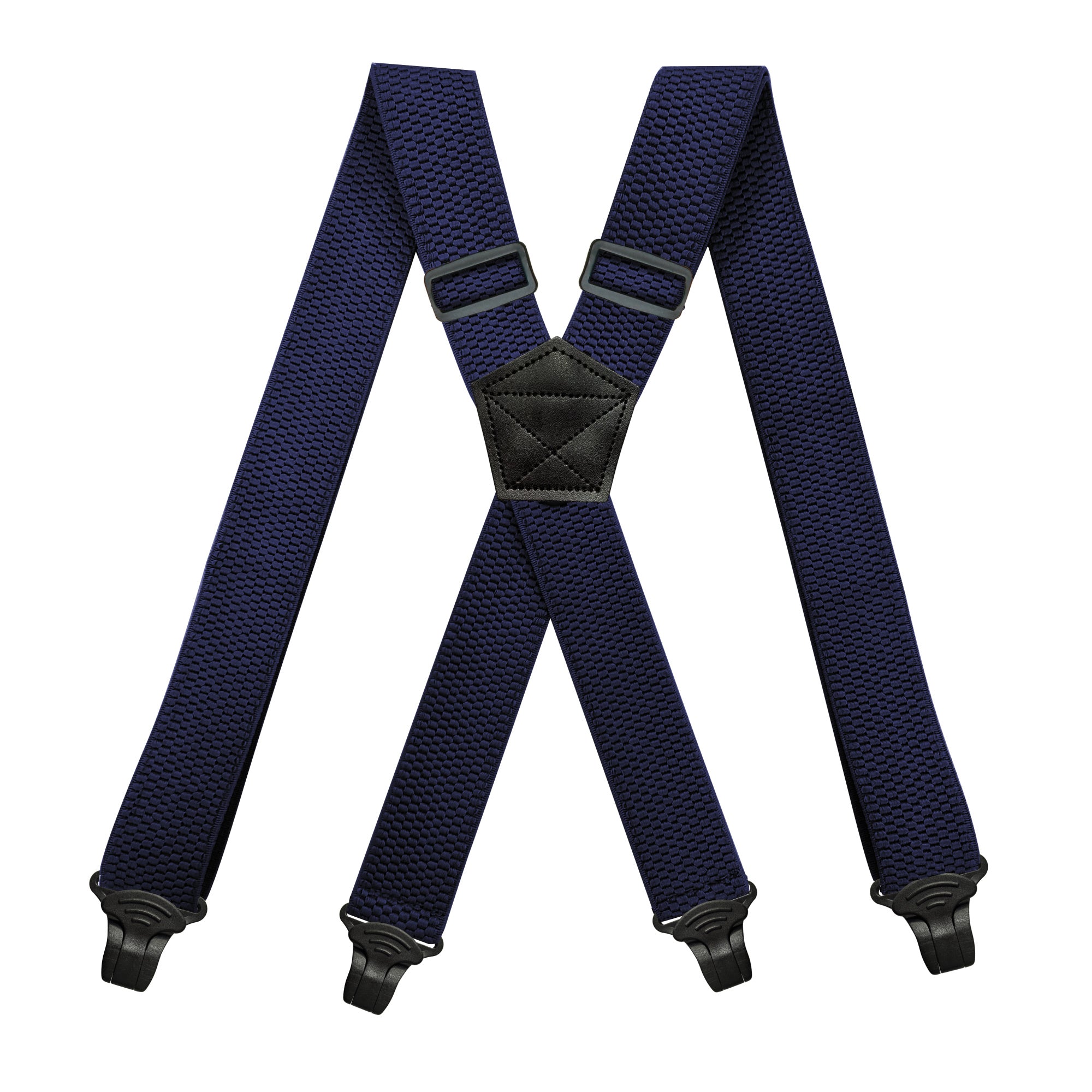 Airport Friendly Suspenders For Men 1.5 inch Wide X-back