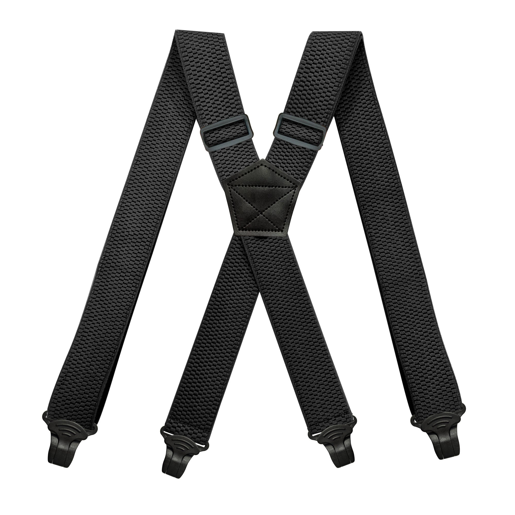 Airport Friendly Suspenders For Men 1.5 inch Wide X-back