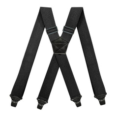 Airport Friendly Suspenders For Men 1.5 inch Wide X-back