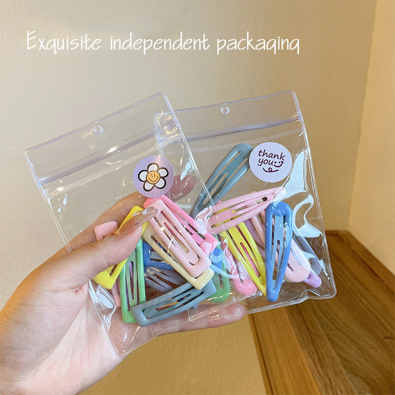 10pcs Star & Heart Hair Clips for Girls