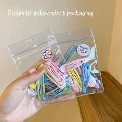 10pcs Star & Heart Hair Clips for Girls
