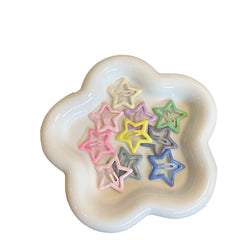 10pcs Star & Heart Hair Clips for Girls
