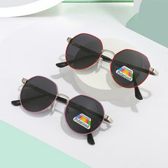 Kids Polarized Sunglasses UV400 Metal Frame for Boys and Girls