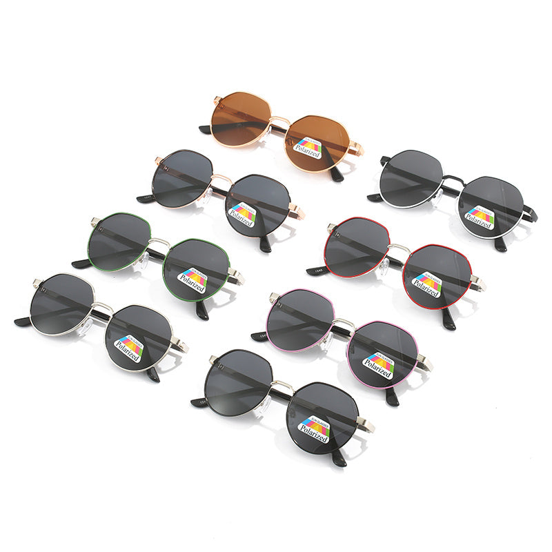 Kids Polarized Sunglasses UV400 Metal Frame for Boys and Girls